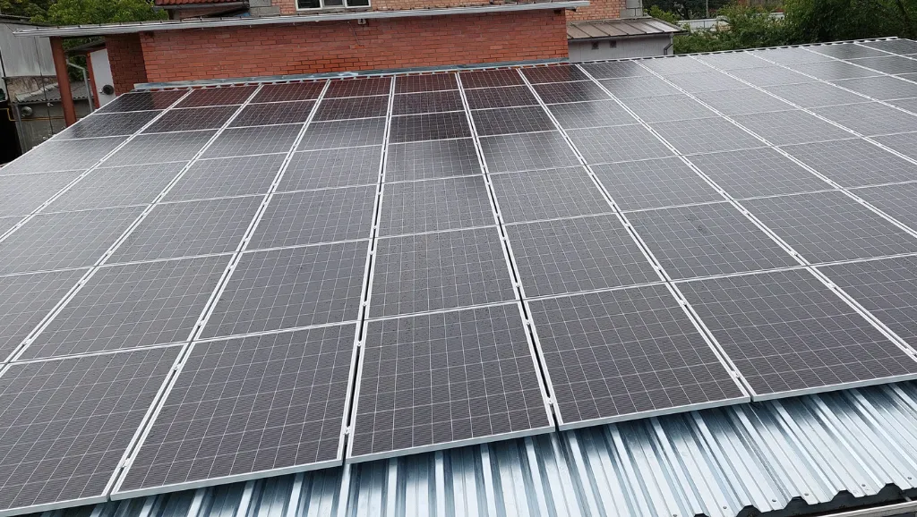 Panouri solare pentru ferme și gospodării.